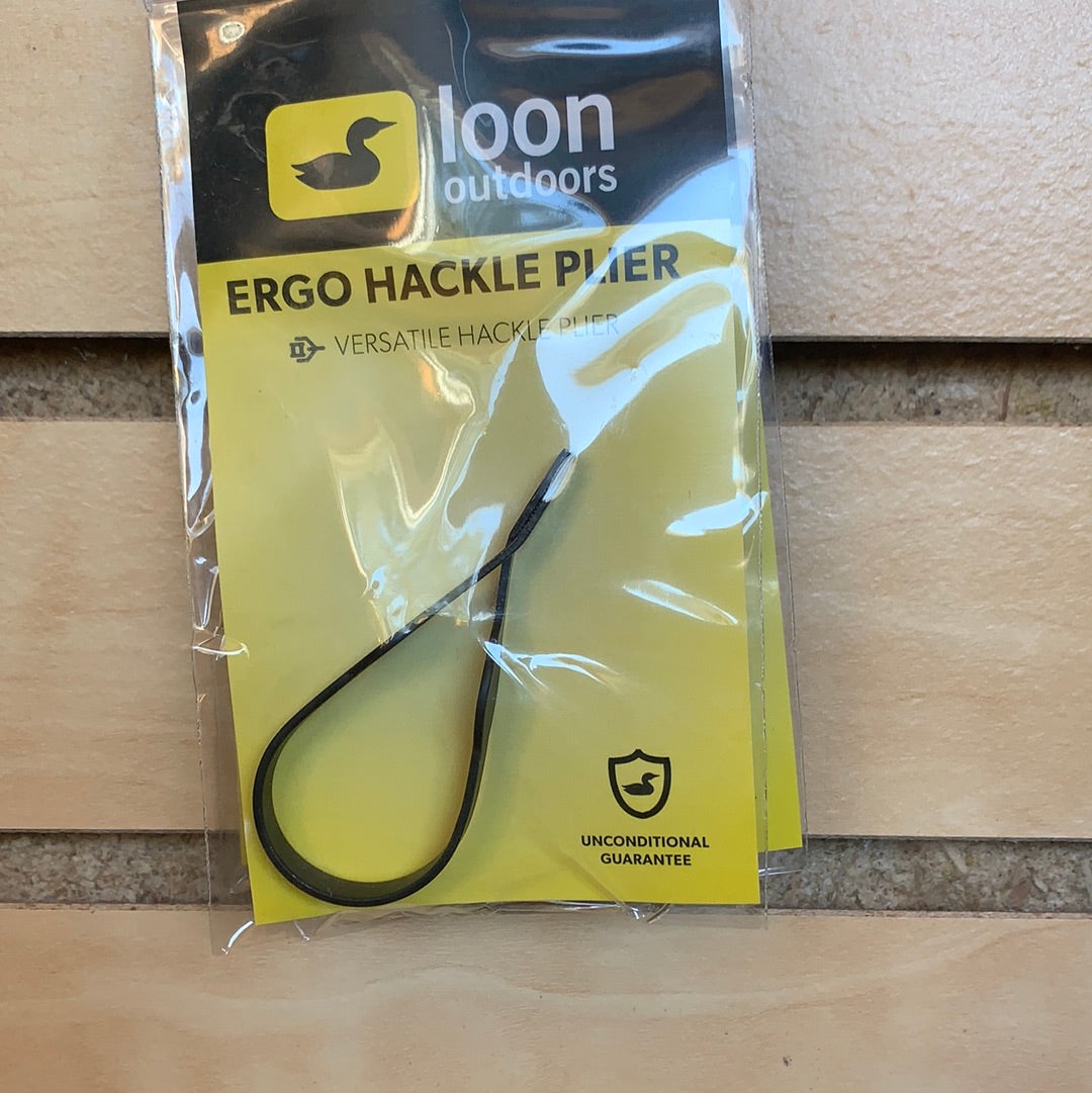 Ergo hackle plier