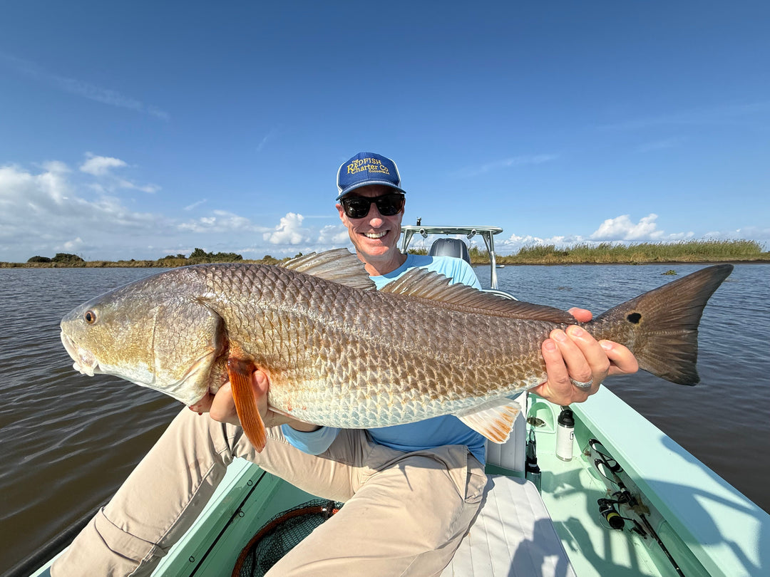 November Redfish Action in the Marsh