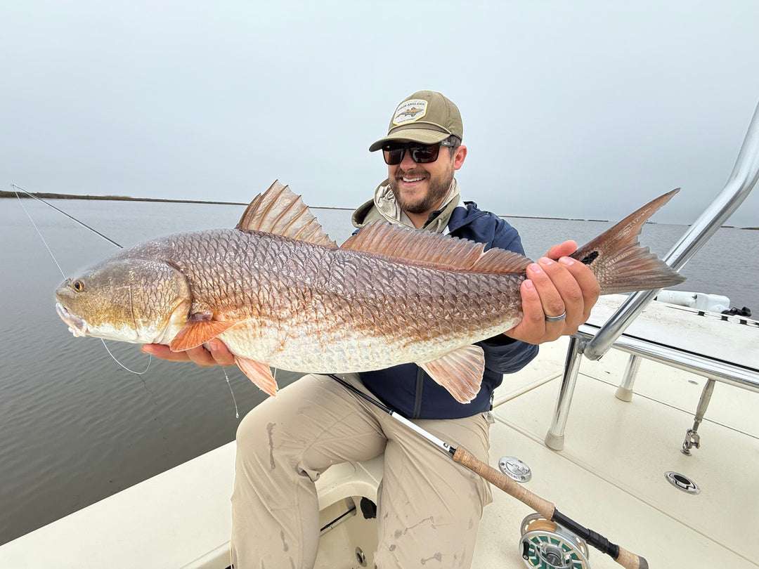 February Redfish Action Has Been On Fire