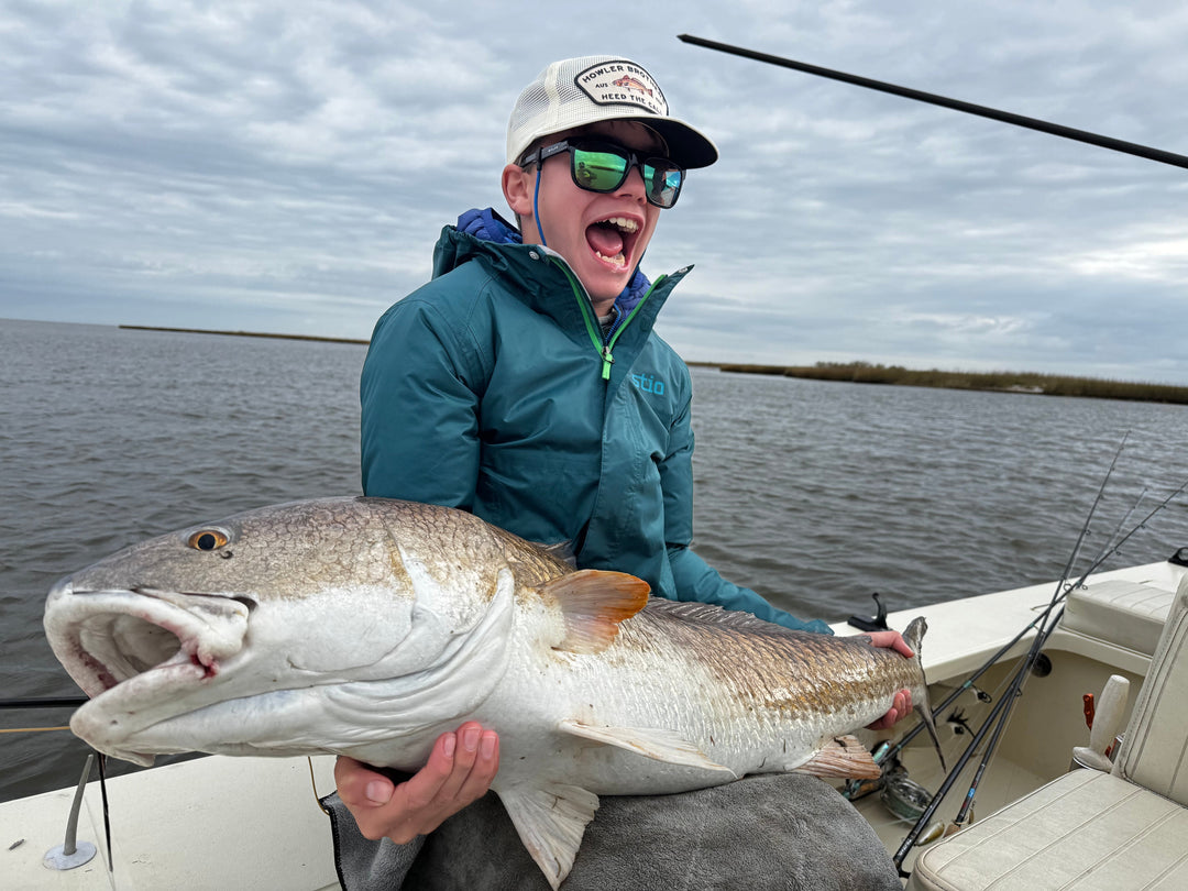 December Fly Fishing for Big Reds