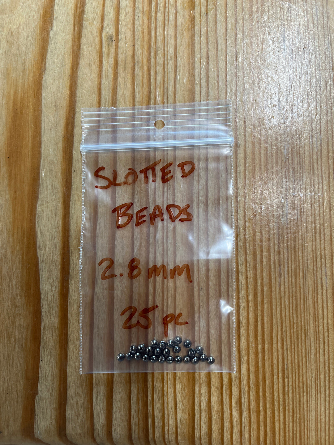 Slotted Beads 2.8mm