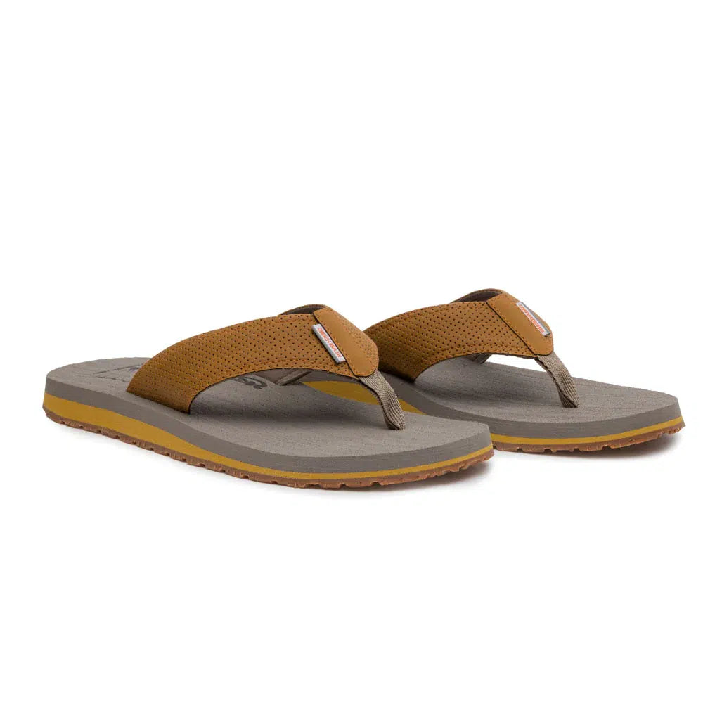 Grundens Species Sandal Redfish Brown
