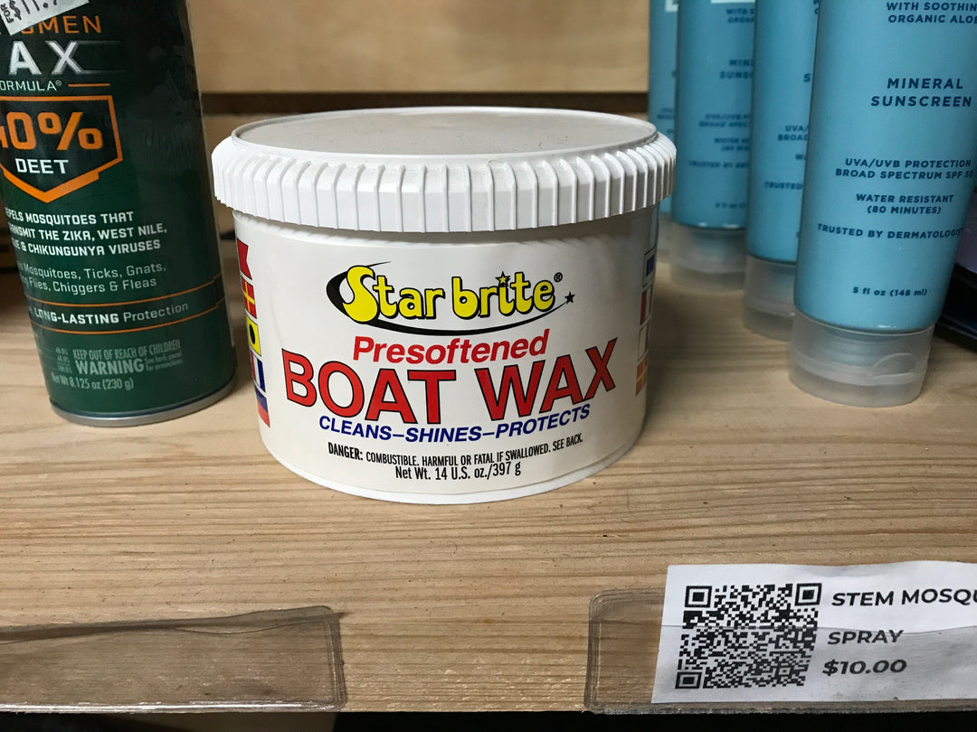 Star Brite presoftened boat wax