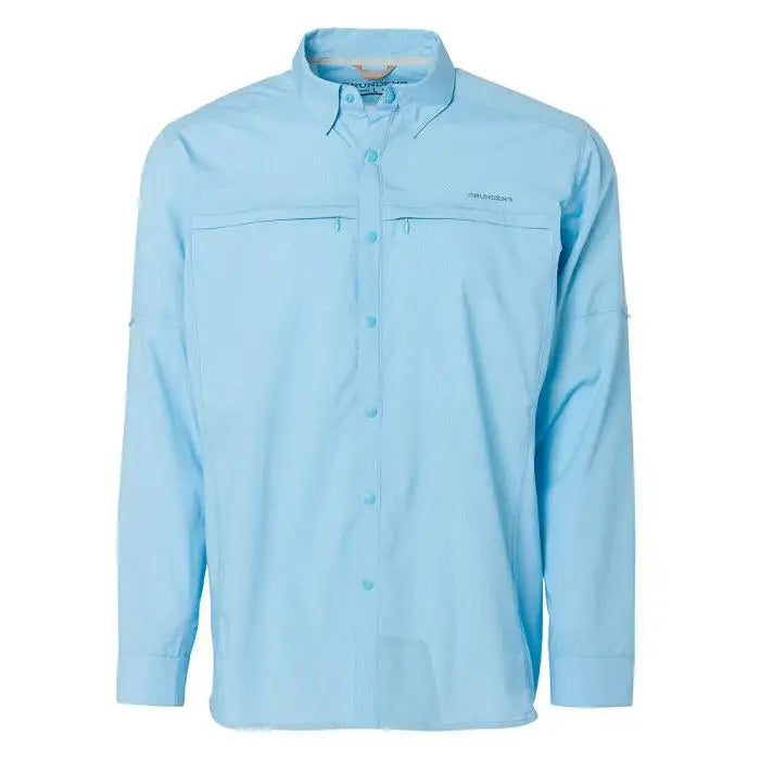 Grundens Bayamo Cooling LS Shirt Caribbean
