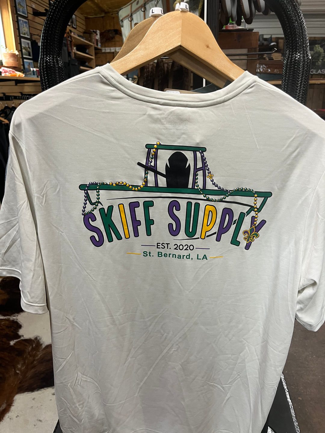 Patagonia Men's Capilene Cool Daily Shirt "Skiff Supply Logo"