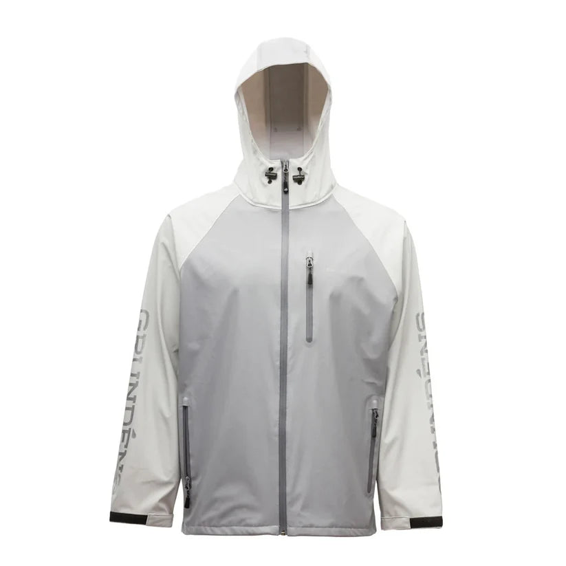Grundens Tourney Jacket Sky Rocket / Grey Mist Large
