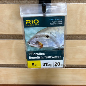 Fluoro flex bonefish leader