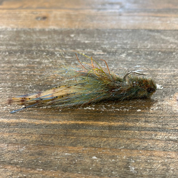 Fly Gutter Articulated Squimp tan olive