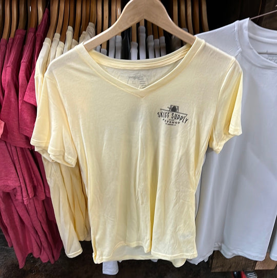 SWC Girls Yellow V Neck